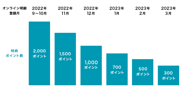 キャンペーン特典と適用条件